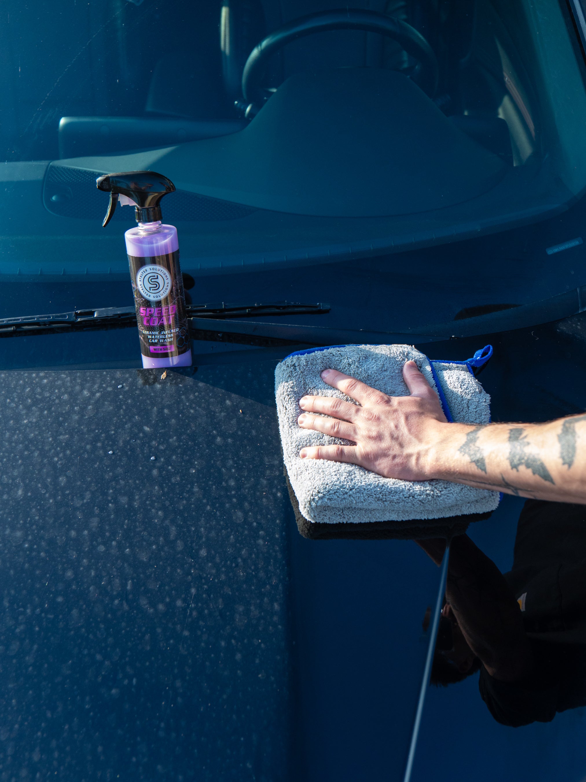 Speed Coat Spray-On Quick Detailer With SIO2 Infusion