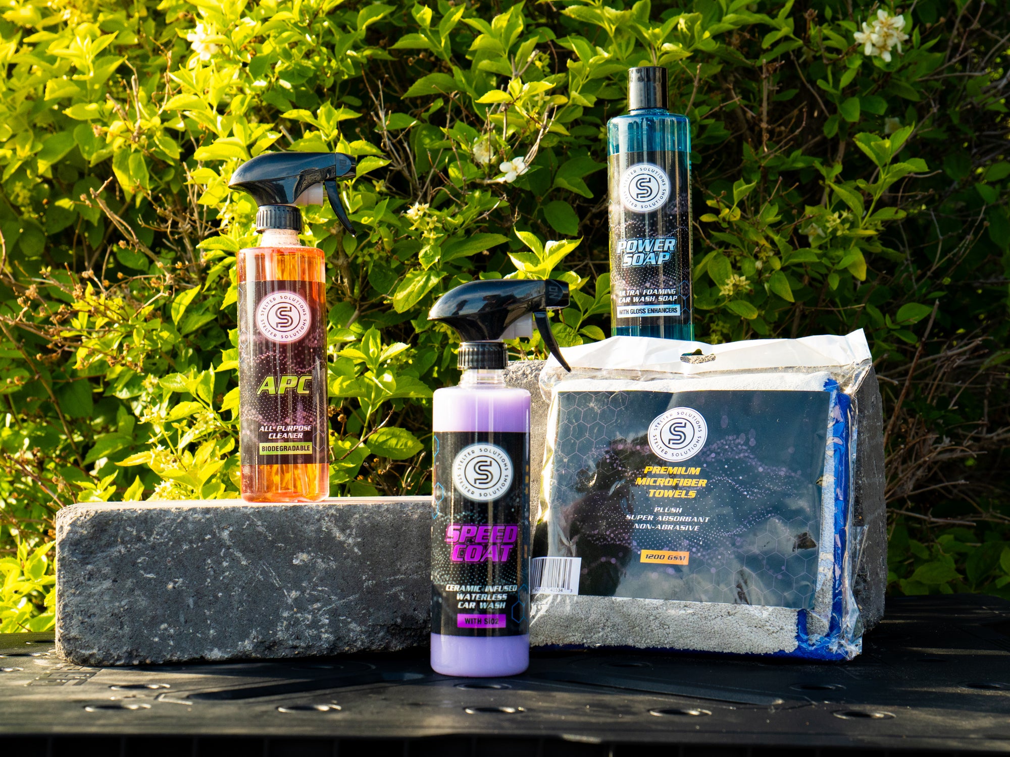 Summer Shine Pack – PowerSoap, APC, SpeedCoat + Microfiber Towel