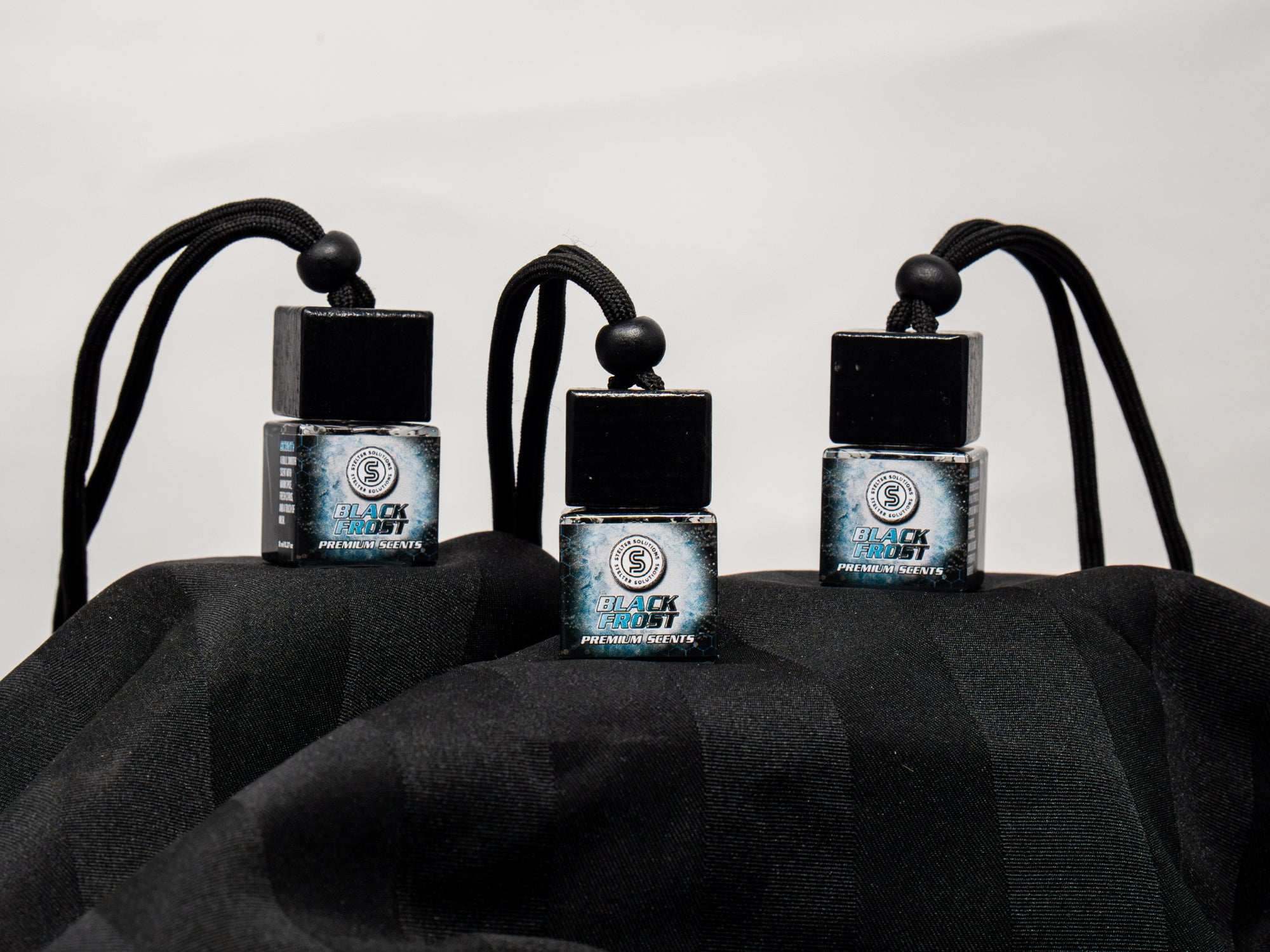 Black Frost – Stelter Scents – Premium Glass Air Fresheners for vehicles