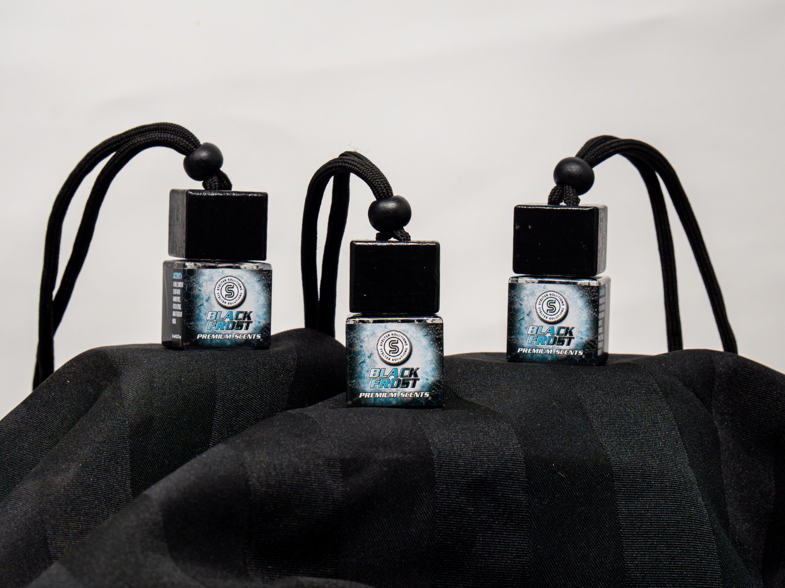 Black Frost – Stelter Scents – Premium Glass Air Fresheners for vehicles