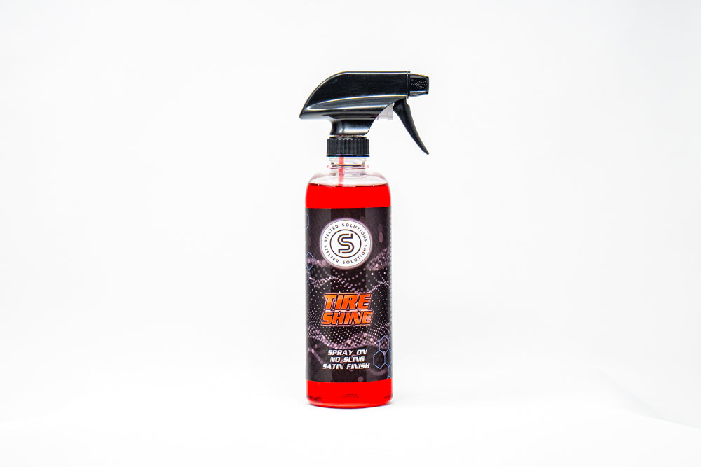 Tire Shine Detailer No-Sling, Water Based Finish