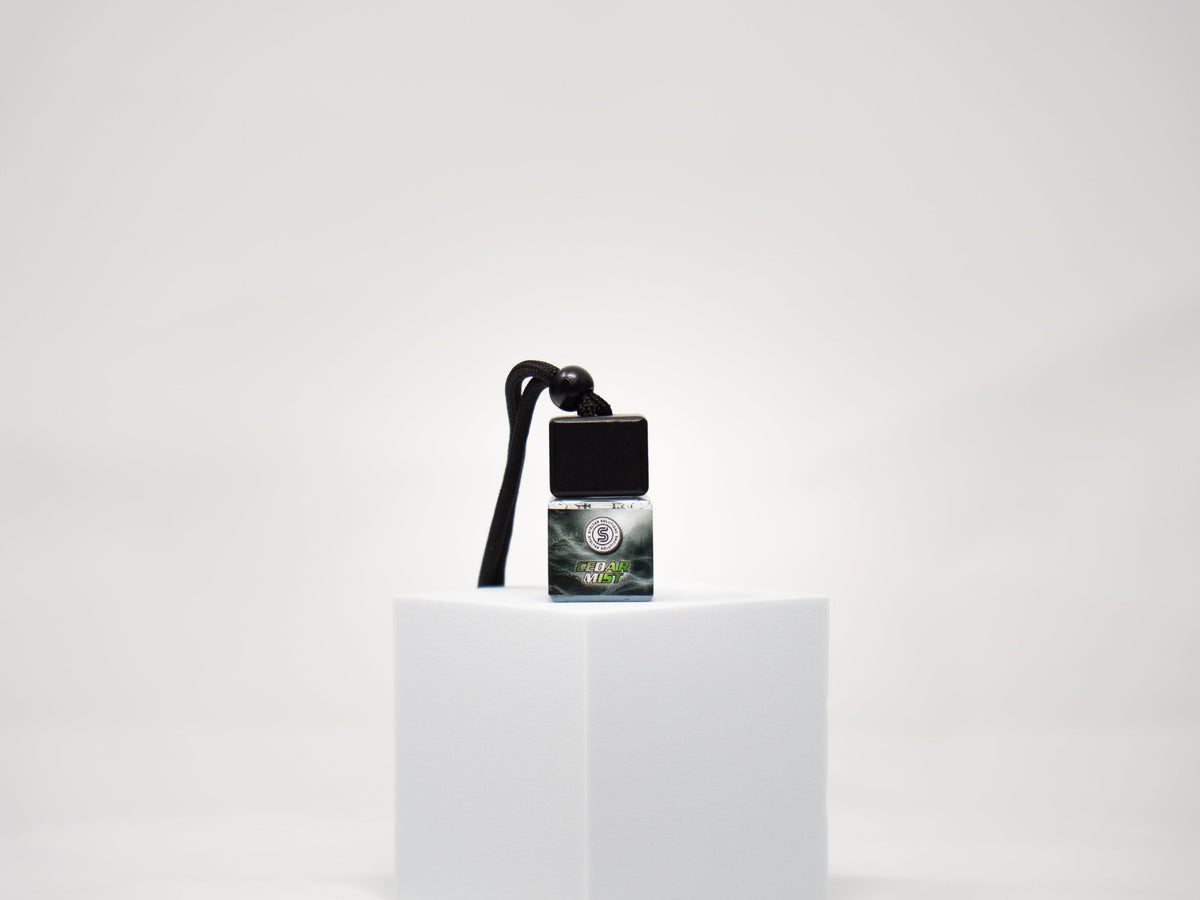 Cedar Mist – Stelter Scents – Premium Glass Air Fresheners for vehicles