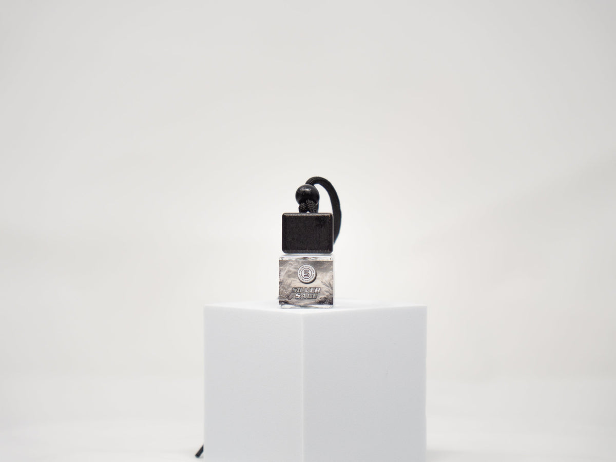 Silver Sage – Stelter Scents – Premium Glass Air Fresheners for vehicles